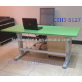 Mesa Meyzieu ajustável em altura e mesa Chatou elétrica para computador com altura ajustável e Baie-Mahault mesa com suporte elétrico